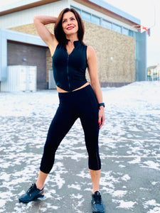 Capri Leggings - Black